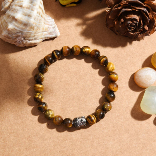TattvaMani Tiger Eye Natural Stone Bracelet
