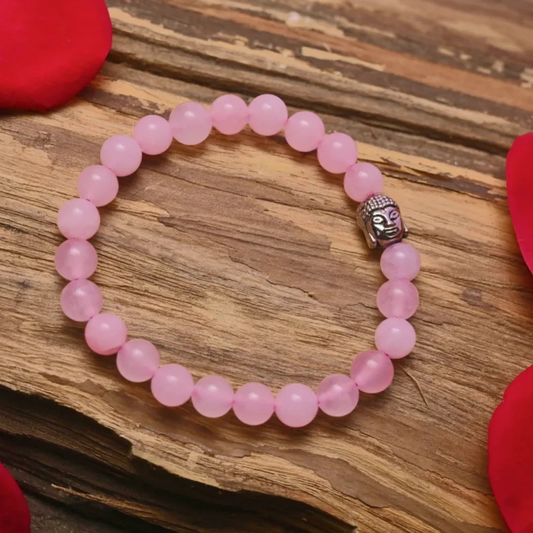 Rose Quartz Gemstone Bracelet