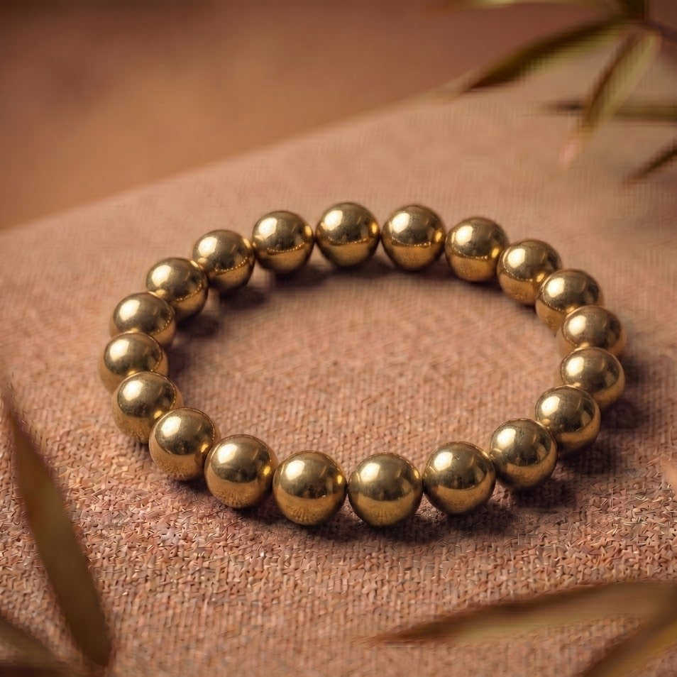 Gold Hematite Bracelet