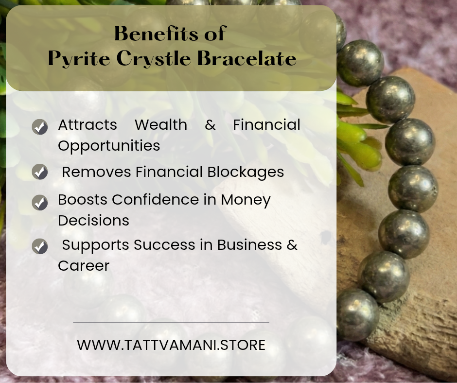 Natural Pyrite Bracelet