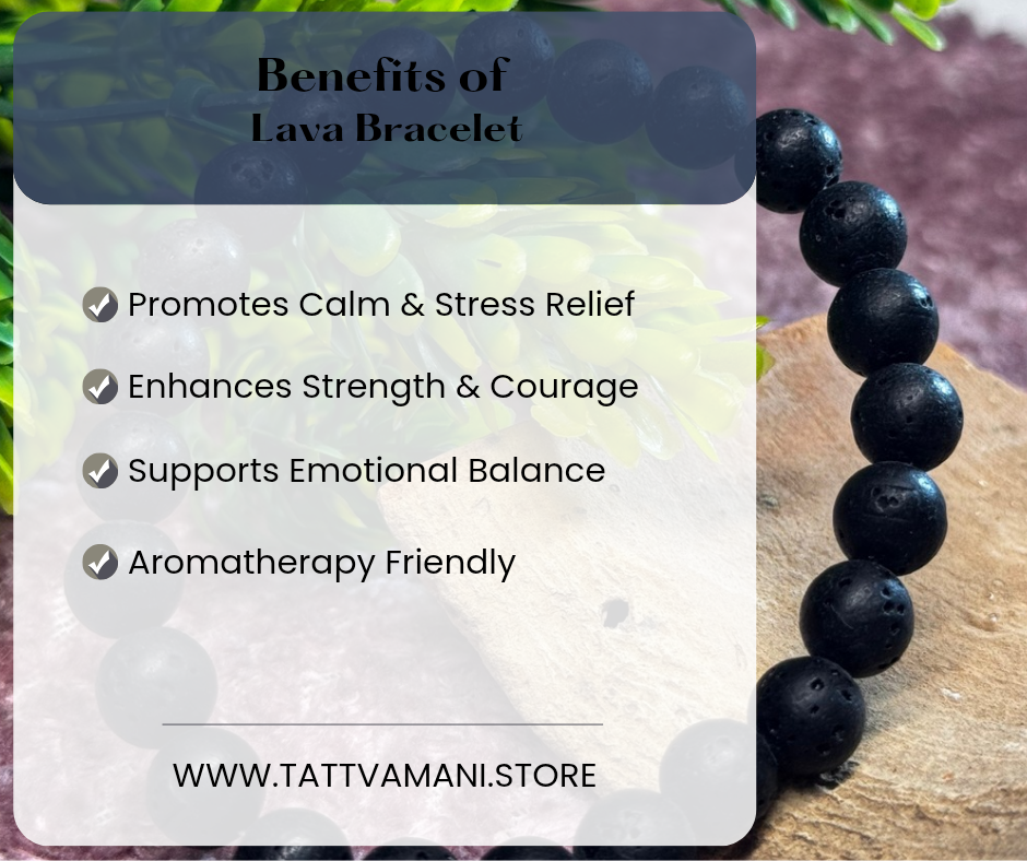 Black Lava Bracelet