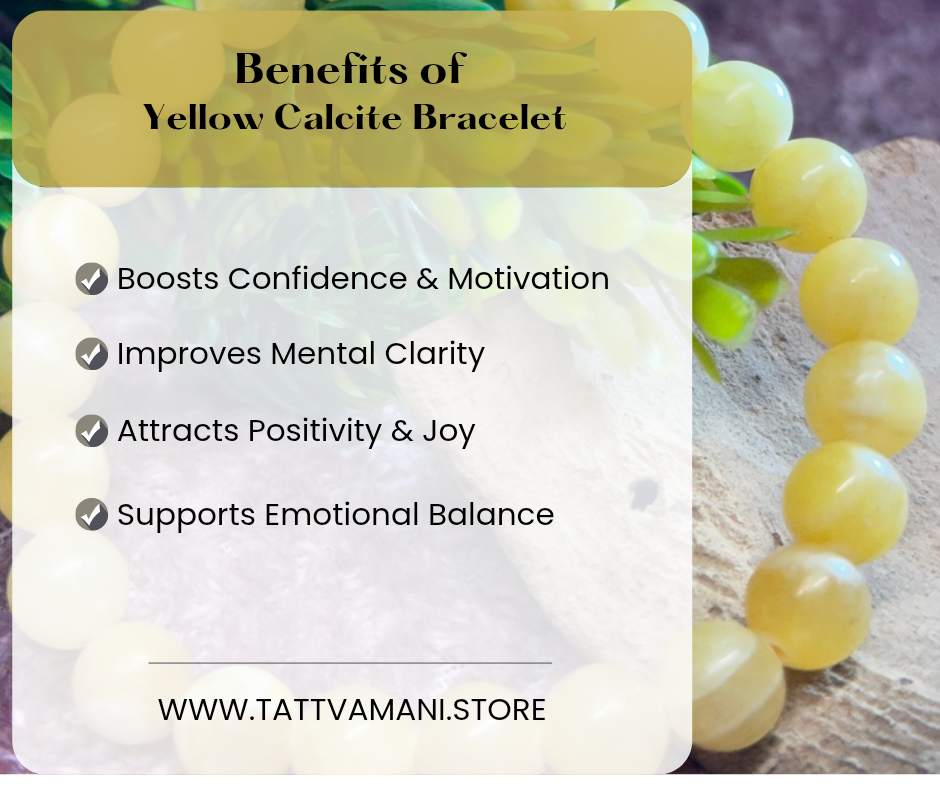 Yellow Calcite Bracelet