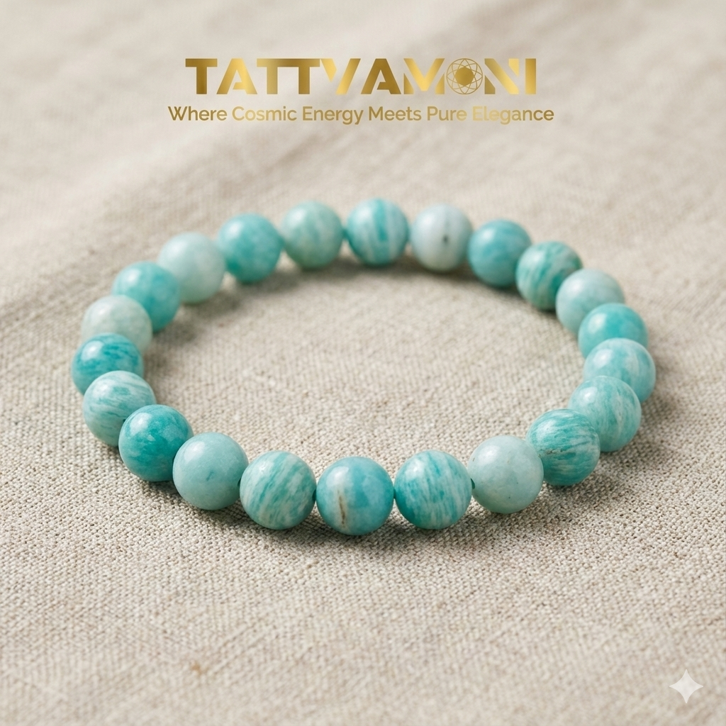 TattvaMani Amazonite Natural Stone Bracelet