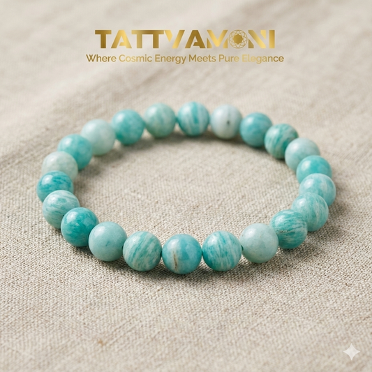 TattvaMani Amazonite Natural Stone Bracelet