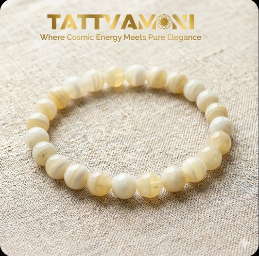 TattvaMani Calachite Natural Stone Bracelet