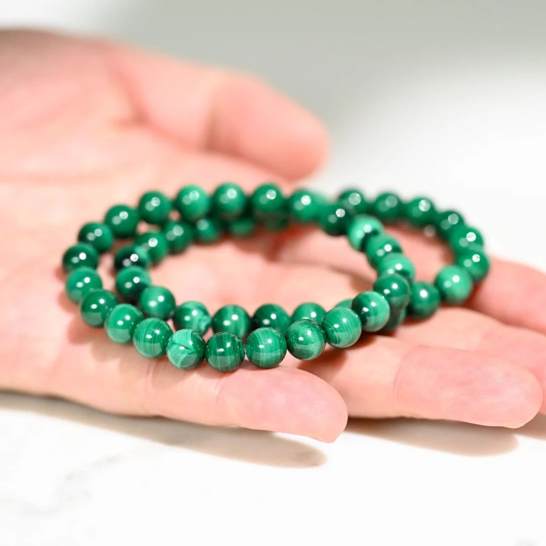 TattvaMani Malachite Natural Stone Bracelet