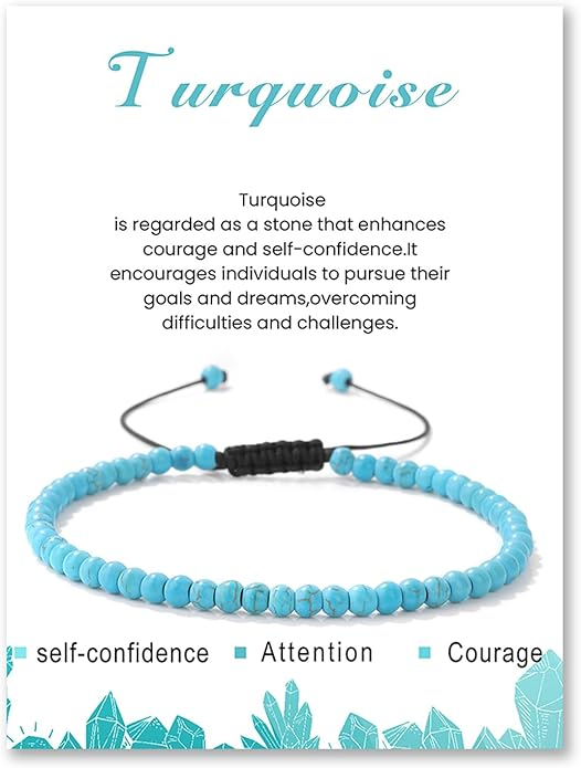 Turquoise Adjustable Anklet