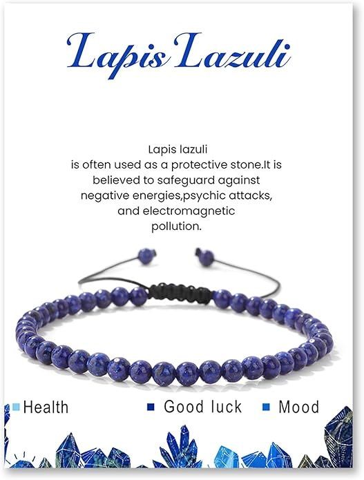 Lapis Lazuli Adjustable Anklet