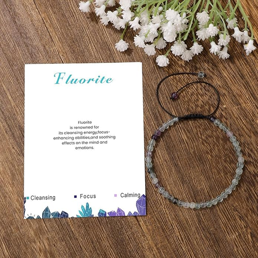 Fluorite Anklet