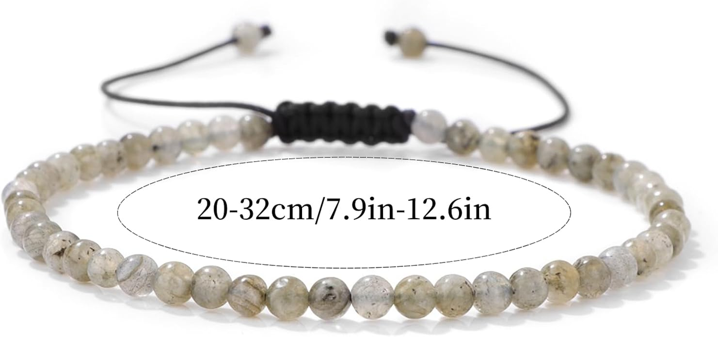 Labradorite Adjustable Anklet