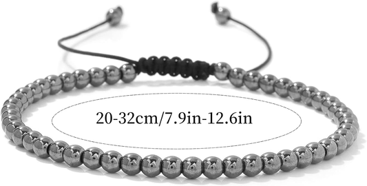 Hematite Adjustable Anklet