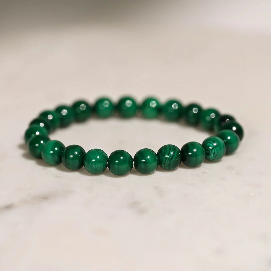 TattvaMani Malachite Natural Stone Bracelet