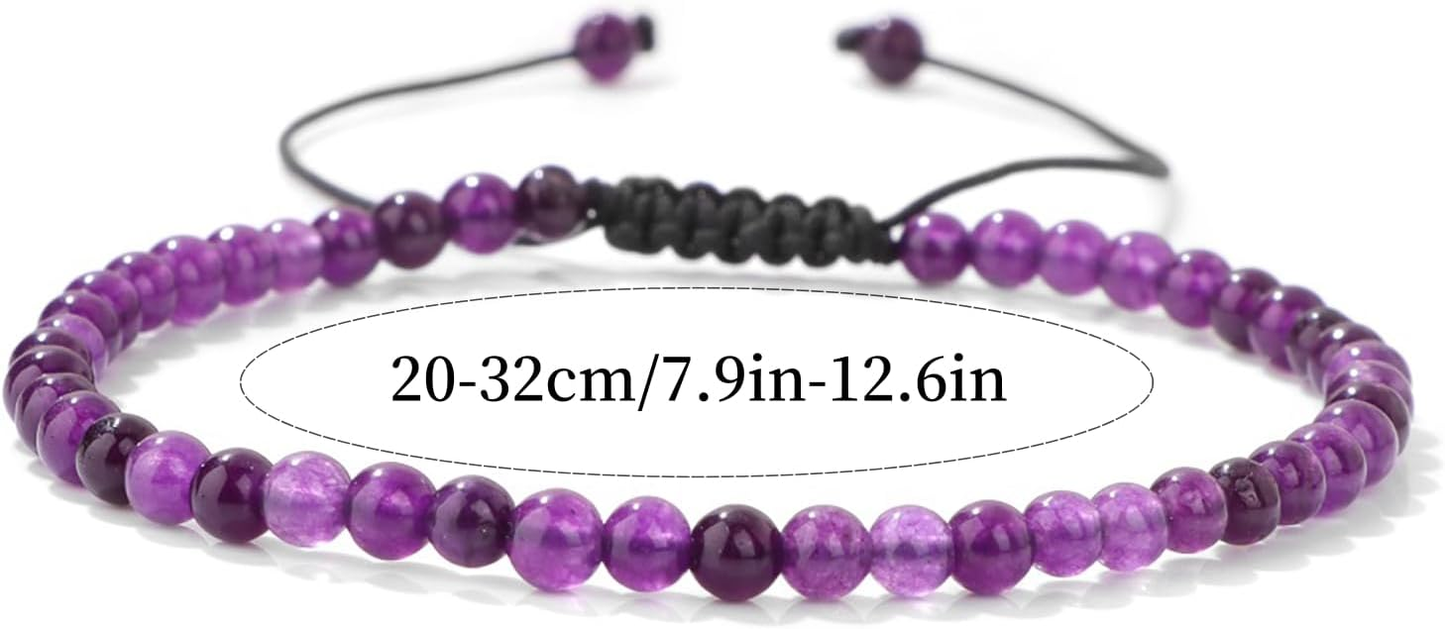 Amethyst Anklet