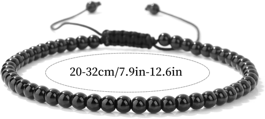 Black Obsidian Anklet