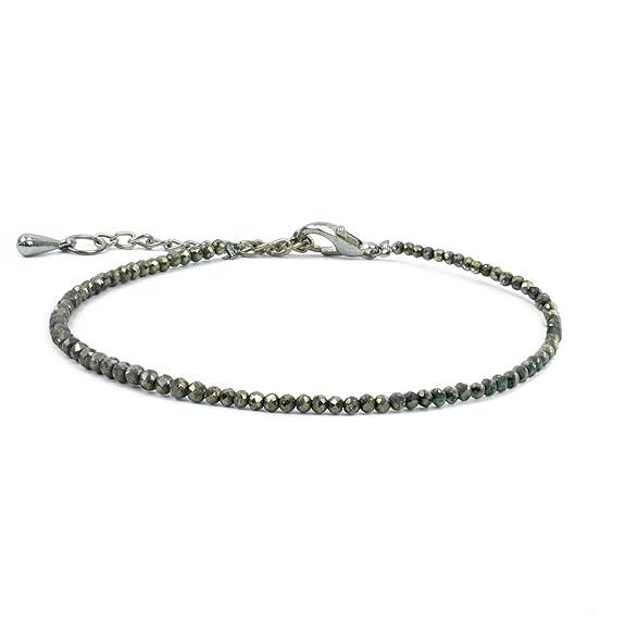 Raw Pyrite Anklet