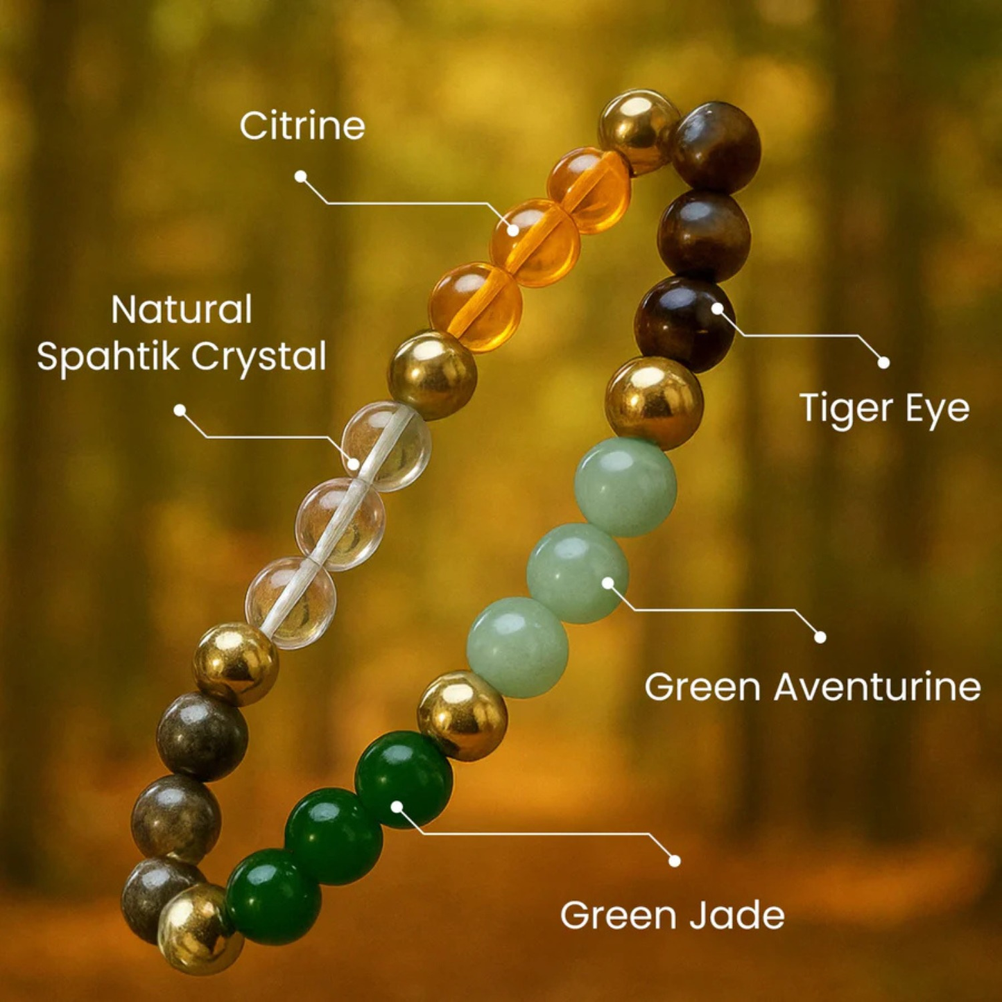 TattvaMani Dhan Yog Natural Stone Bracelet